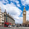 Parliament square Big Ben en Westminster Palace van Evert Jan Luchies