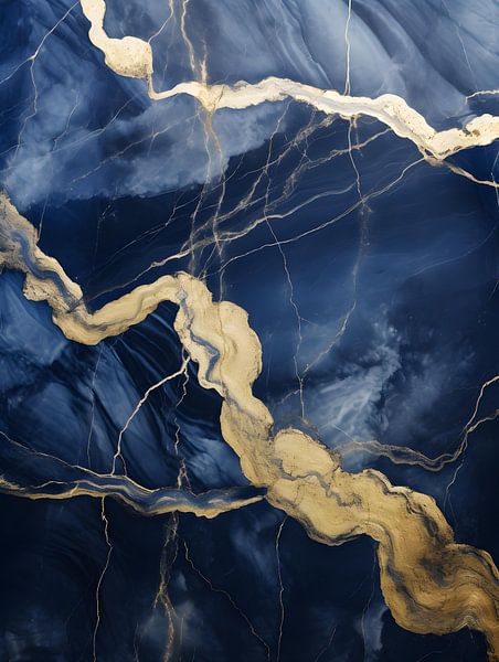Blauw marmer structuur V5 van drdigitaldesign
