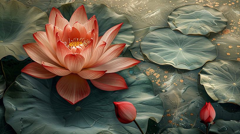Fleur de lotus par Egon Zitter