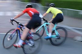 Radfahrer von Anthea van den Berg