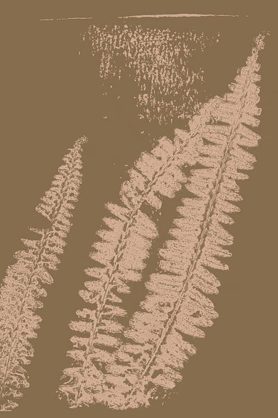 Pastel Botanicals. Printed Plant no. 9 by Dina Dankers