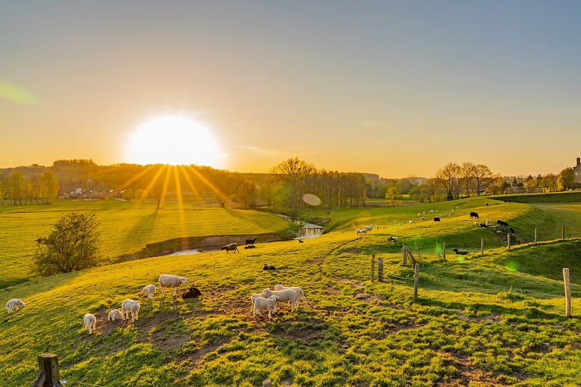 Sunset in South Limburg by Maickel Lommers