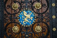 Old door in Amsterdam