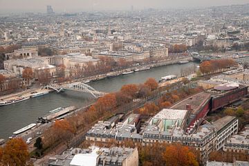 Uitzicht vanaf de Eiffeltoren, Parijs | Reisfotografie van Ylenia Di Pietra