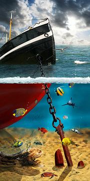 Boven en onder het water van Monika Jüngling