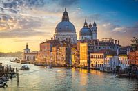 Großer Kanal und Santa Maria della Salute. Venedig