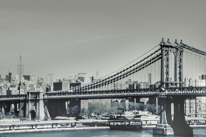 Manhattan bridge van Erik Wennekes