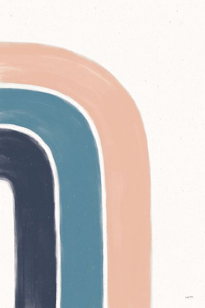 Rainbow I Blue, Leah York by Wild Apple