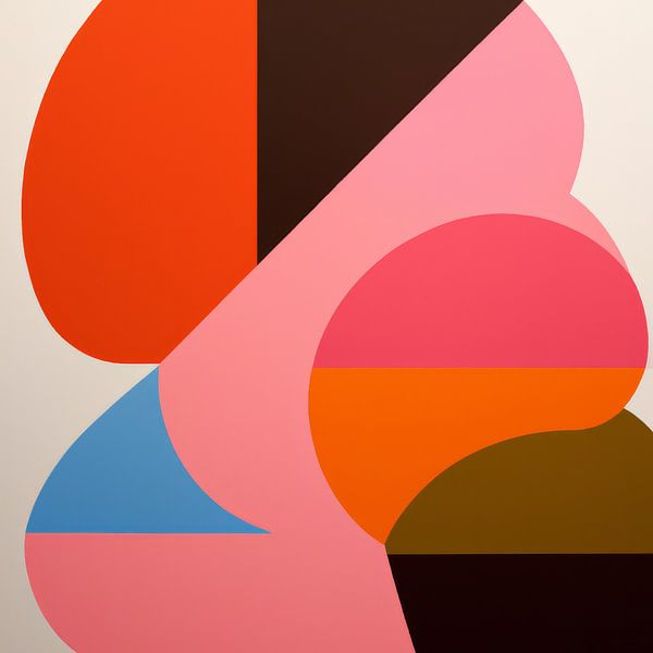Modern and abstract organic forms by Studio Allee