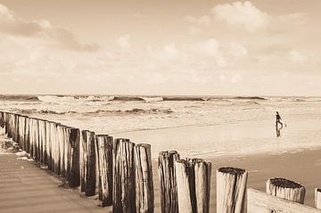 La plage de Domburg sur Nancy van Verseveld