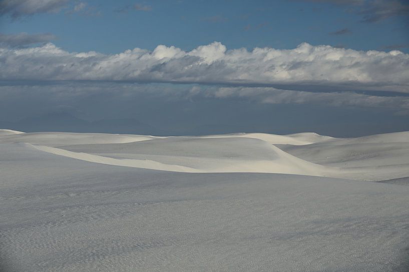 White Sands Dunes National Monument in New Mexico USA by Frank Fichtmüller