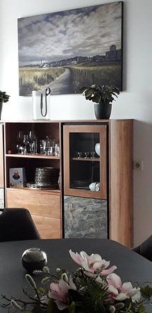 Le village de Katwijk dans les dunes