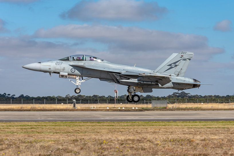 RAAF Boeing F/A-18F Super Hornet, A44-207. van Jaap van den Berg