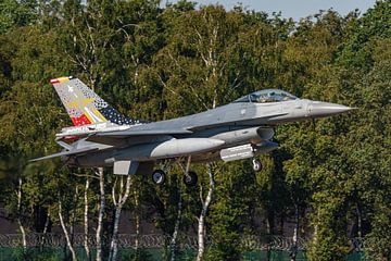Belgische General Dynamics F-16 Fighting Falcon (FA-95). van Jaap van den Berg