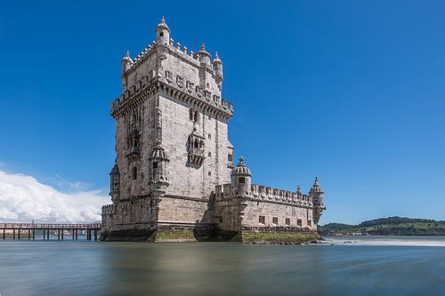 Torre de Belém in Lissabon van MS Fotografie | Marc van der Stelt