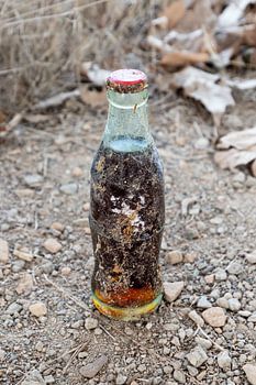 Urbex Coca-Cola Flasche