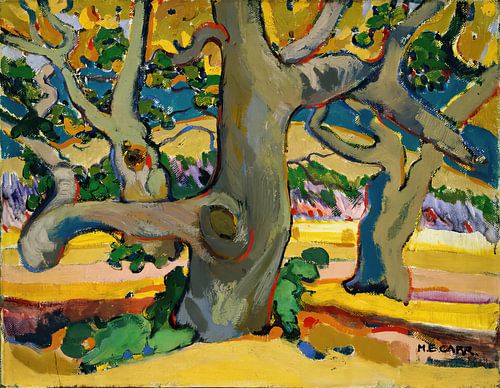 Emily Carr - Trees in France