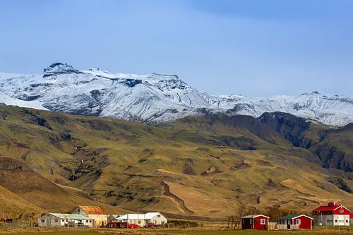 Paysage montagneux Islande