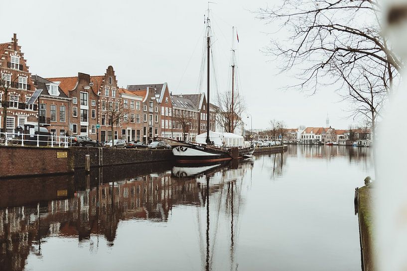Het Spaarne Haarlem | Tirage photo fine art | Pays-Bas, Europe par Sanne Dost