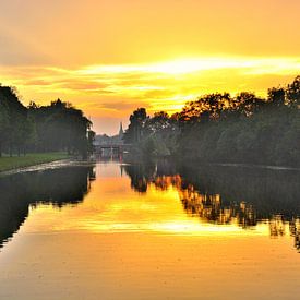 Blik op Hillegom van Bert Vester