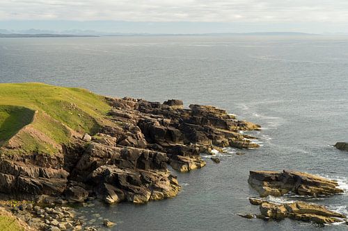 Stoer Head is een landtong ten noorden van Lochinver, Schotland.