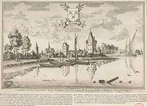 Ansicht von Vianen Vianen, Gaspar Bouttats, 1675
