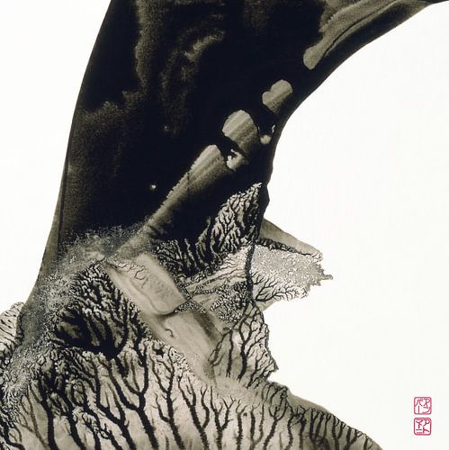 Tijd ruimte ink scape