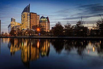 skyline of The Hague by gaps photography