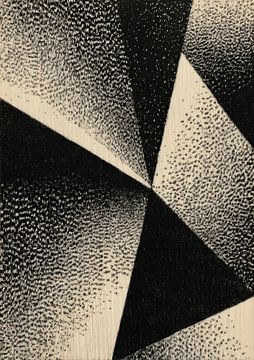 Geometrische abstractie: driehoeken & textuur