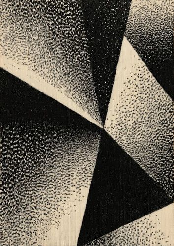 Geometric Abstraction: Triangles & e Texture