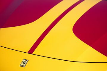 Ferrari visor with logo by Rob Boon