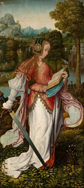 Saint Catherine, Master of Frankfurt by Masterful Masters