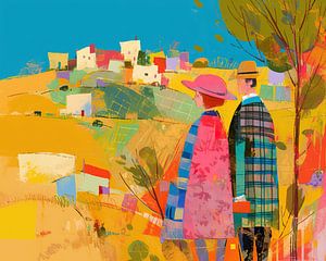 Peinture de paysage | Observer les horizons au pastel