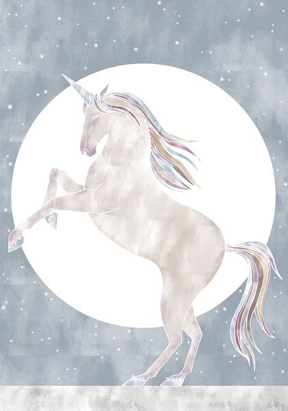 Rising Unicorn by Pictufy Studio II