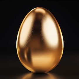 Goldenes Ei - Porträt