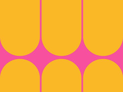 Abstracte moderne geometrie in neonkleuren IV