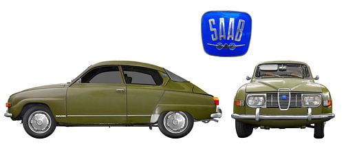 Saab 96 in original colour