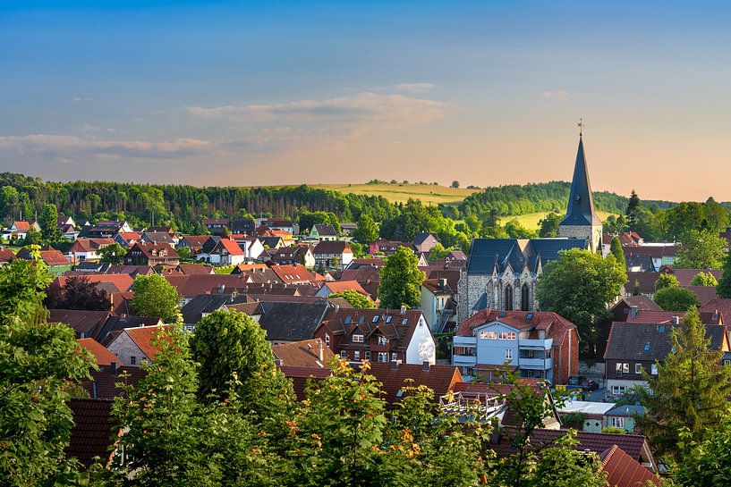 Elbingerode in Oberharz am Brocken, Duitsland van Michael Abid