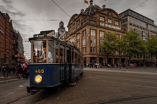 Straßenbahn auf dem Dam-Platz von Humphry Jacobs