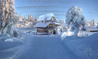 little house-snow par HMS Aperçu
