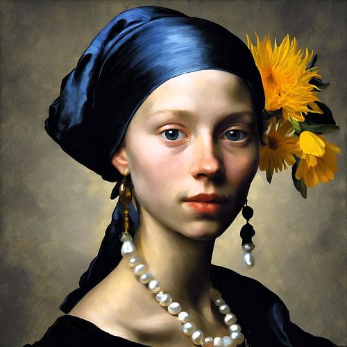 Mädchen mit den gelben Blumen