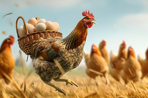 Get away quickly, Easter is coming.