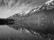 Chaîne de montagnes du parc national de Grand Teton États-Unis  par Mirakels Kiekje Aperçu