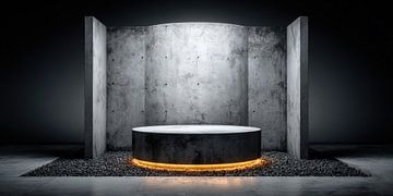 Raum der stillen Formen von Klaus Tesching - Art-AI