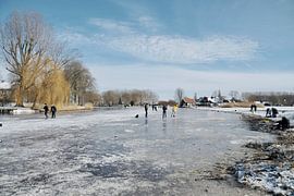 Patinage dans l'Alblasserwaard sur Consala van  der Griend
