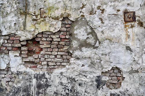 Old walls with morbid charm