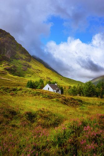 Cabane de Lagangarbh à Glencoe, Écosse