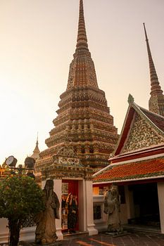 Dritte Eingangsansicht zu Phra Chedi Rai im Wat Pho