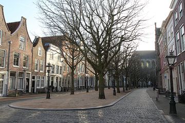 Hooglandse Kerkgracht Leiden by Carel van der Lippe