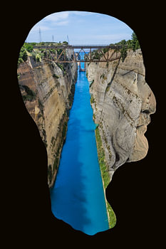 Canal of Corinth, Greece